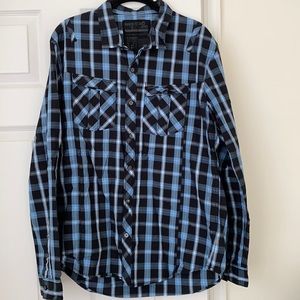 Men’s Button down long sleeve shirt